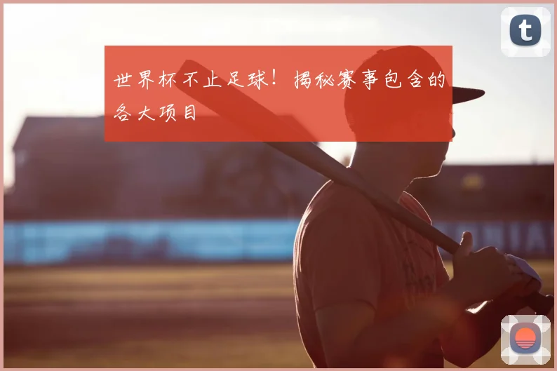 世界杯不止足球!揭秘赛事包含的各大项目